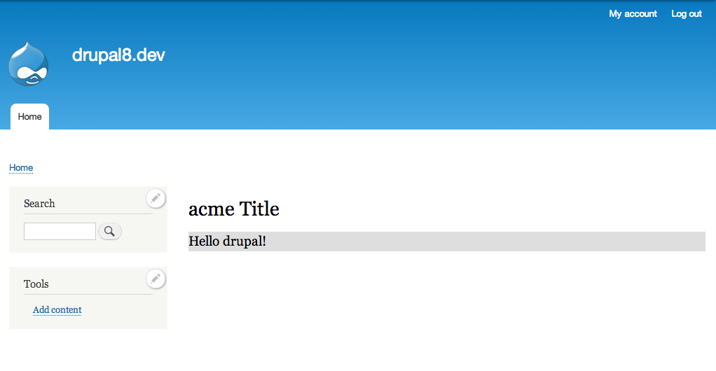How to render a Twig template and load a CSS file from a Controller in Drupal 8